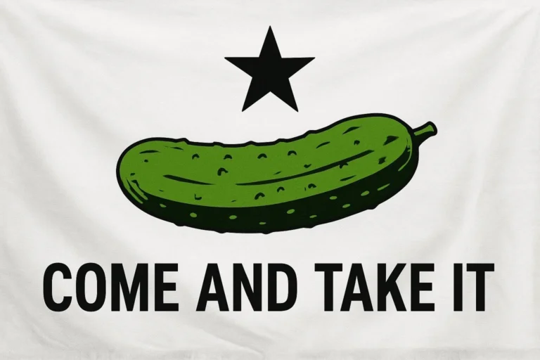 Hands off our pickles.