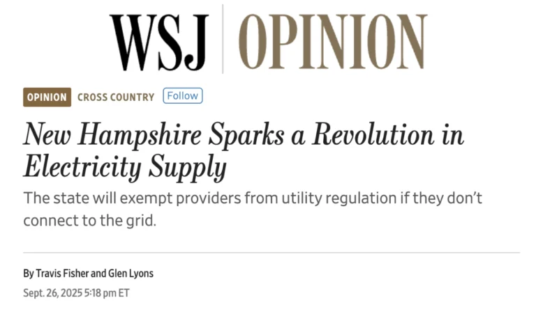 I Sing the Free State Electric.